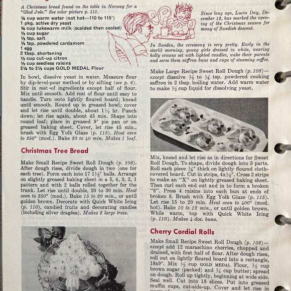 Betty Crocker's New Picture Cook Book 1st Ed 1961 Cookbook Binder Hardcover - Picture 8 of 14